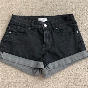 Forever 21 black shorts